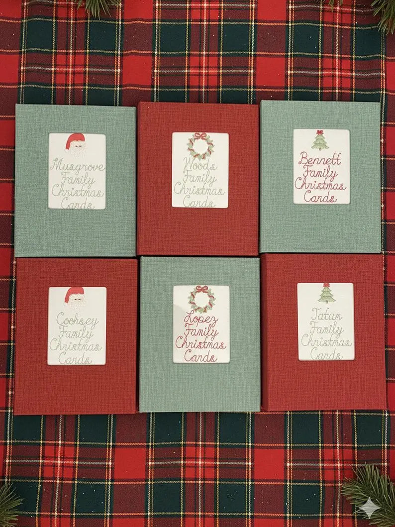 Custom Personalized Christmas Card Keepsake