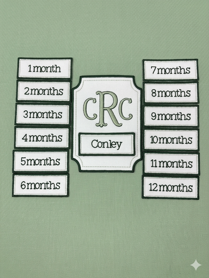 Keepsake Milestone Cards (interchangeable)