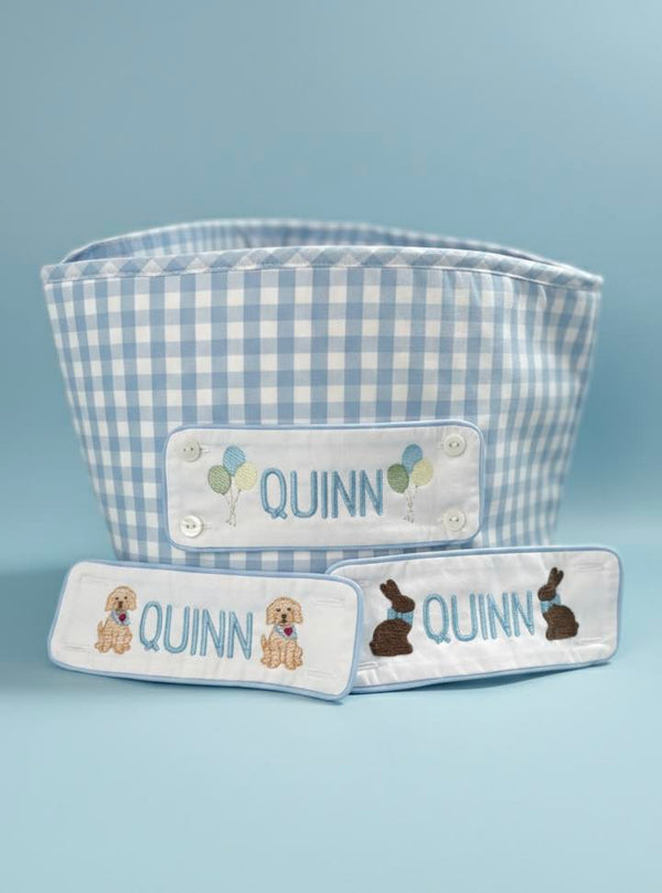 Interchangeable Custom Gingham Baskets