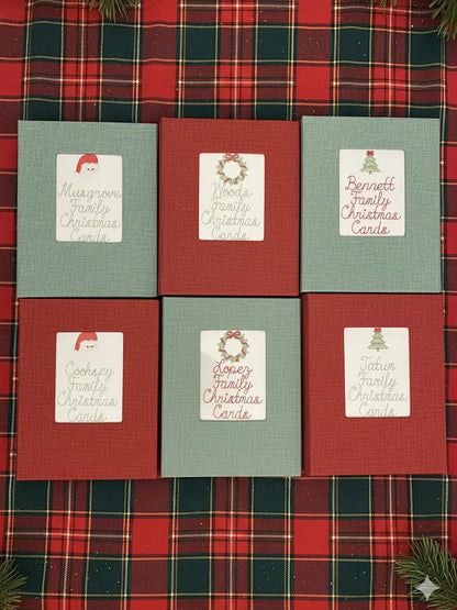 Custom Personalized Christmas Card Keepsake