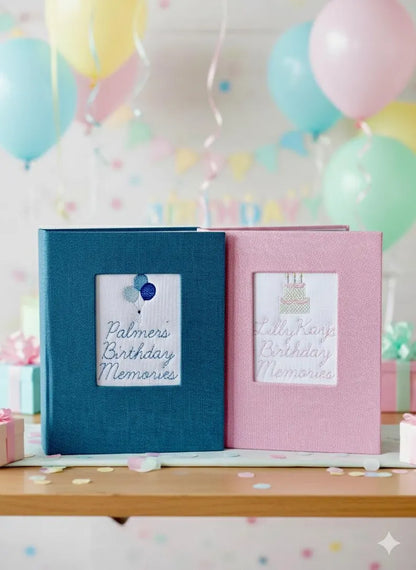 Personalized Birthday Photo Album Keepsake