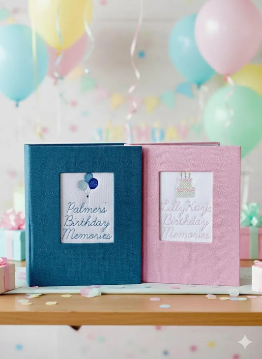 Personalized Birthday Photo Album Keepsake