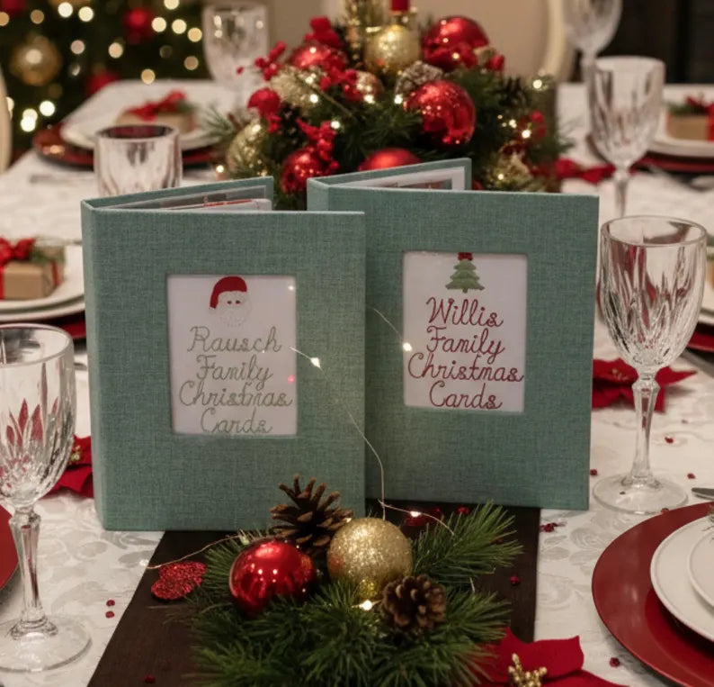 Custom Personalized Christmas Card Keepsake