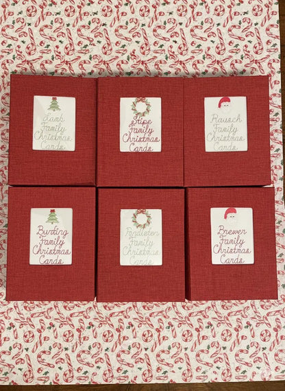 Custom Personalized Christmas Card Keepsake