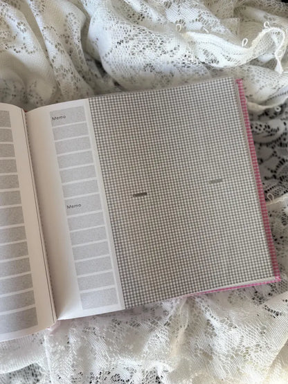 Gingham Birthday Photo Album Keepsake
