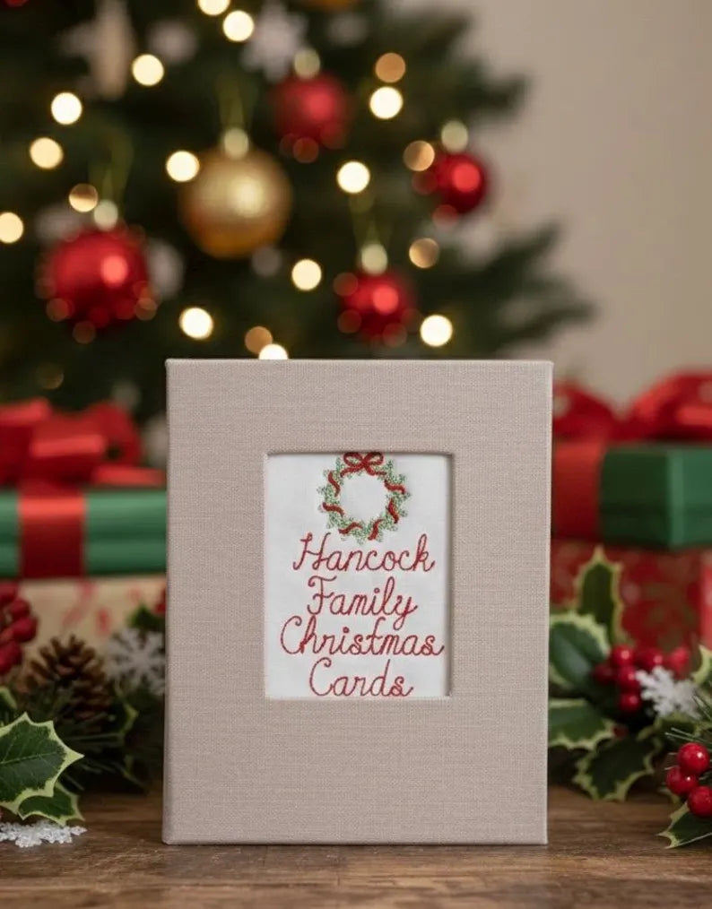 Custom Personalized Christmas Card Keepsake